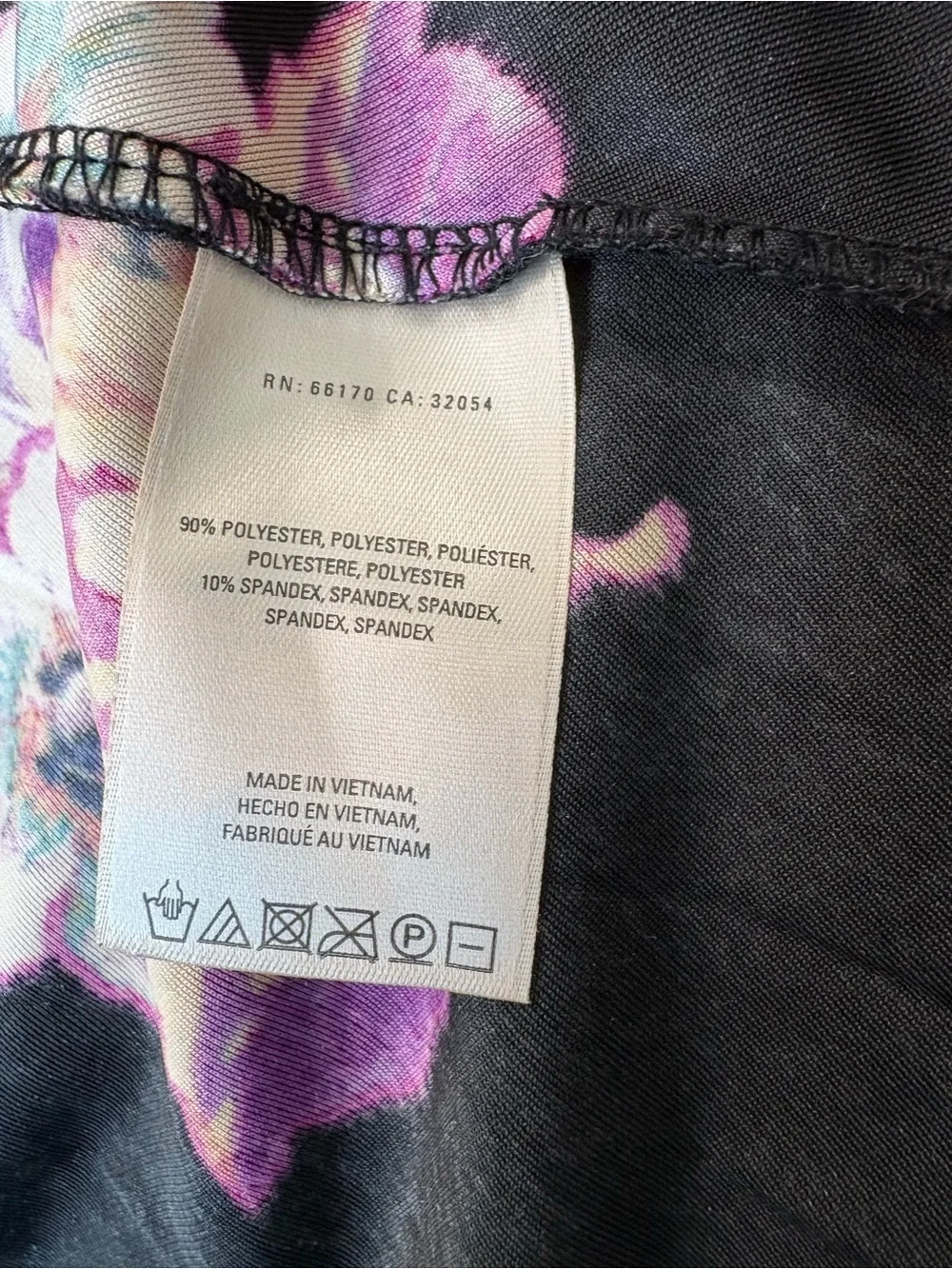 Anthropologie Maeve Black Velvet Floral Pleated Pull On Elastic Midi Skirt sz M